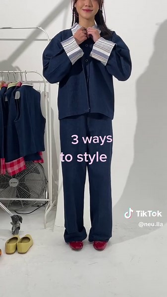 3 ways to style pattern on denim💌 #outfitideas