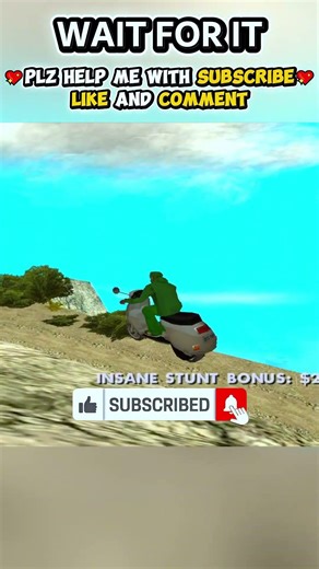 Insane Bike Stunt in GTA San Andreas Pt.46 #cj #gtasa #gtasanandreas #shorts #short