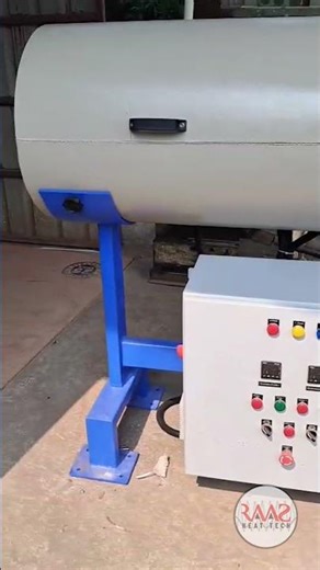 Industrial Infrared Oven for Curing Pipes | Fast IR Heating System | Raas Heat Tech