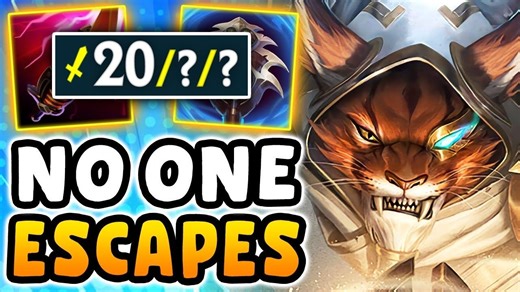 A TRUE HUNTER NEVER RESTS (20 Kill Rengar 1-Shot Rampage)