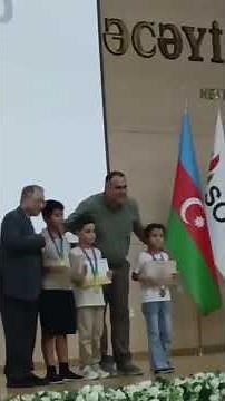 sehid Ceferov Vusalın qızı Samire SASMO olimpiadasında burunc medal qazanıb...ugurların bol olsun.