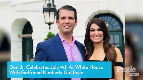 Donald Trump Jr. Brings Girlfriend Kimberly Guilfoyle to White House for July 4th Celebration