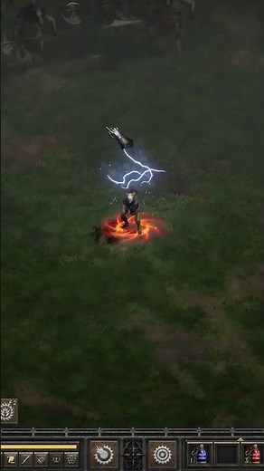 NEW VOID RUNEWORD is INSANE on METEOR SORC #diablo2resurrected #gaming #shorts