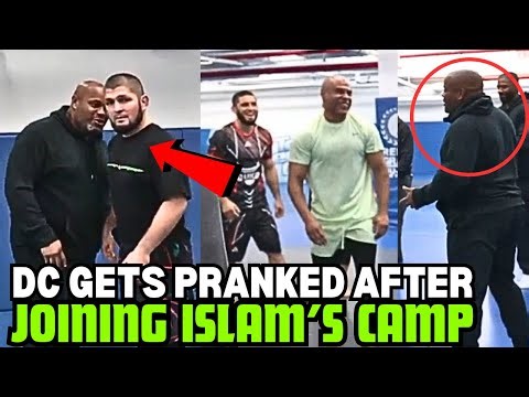 Daniel Cormier Reunites With Islam Makhachev And Khabib Before JDM Fight And Gets Pranked By Team