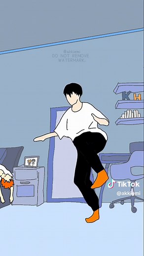 Kageyama and Hinata Cuddle Moment in Haikyuu Anime