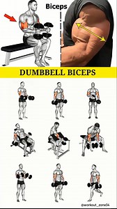 Effective Dumbbell Biceps Workout | Fitness Workout