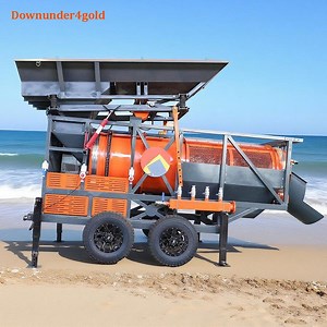 [Hot Item] 50 Tons/Hour Automatic Gold Washing Machine with Customizable-Mesh-Size for Alluvial-Gold