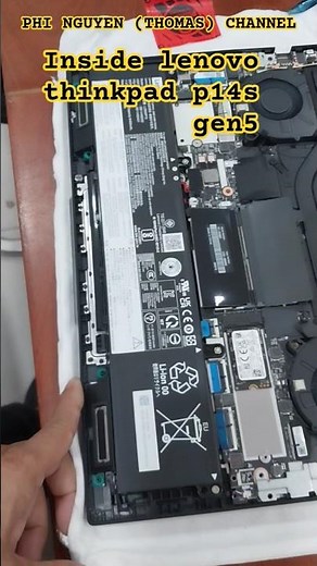 inside Lenovo ThinkPad P14s Gen 5