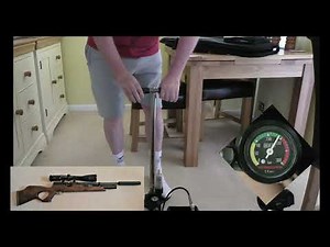 WEIHRAUCH HW100T REFILLING THE PCP TANK BY HAND : 4k WIDESCREEN