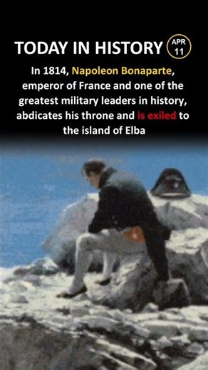 Why Was Napoleon Bonaparte FORCED Into Exile? 👑 #TodayInHistory #ThisDayInHistory #History