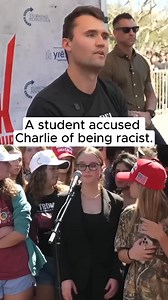 A student accused Charlie of being racist. #charliekirk #debatenight | Common Sense Insights