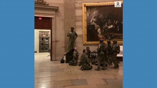 Pictures show aftermath of mob storming Capitol