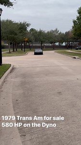 1979 Trans Am for sale. LS 6.0 with a LSA supercharger. 580 HP on the dyno with low boost. #reelsfb #lsswaptheworld #summitracing #yearone #smokeyandthebandit #screamingchicken | 713classiccars