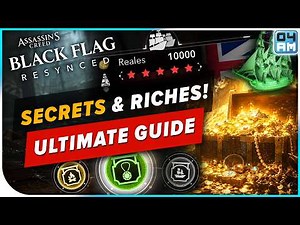 ULTIMATE Guide to Treasure Hunting, Secrets & Get Rich QUICK! AC Black Flag Resynced