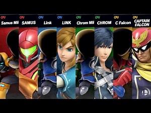 Super Smash Bros. Ultimate - Mii Characters & Originals