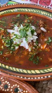 Birria de Res! Beef Birria prepared slightly different than the original recipe on my blog. Searing the beef is optional, but adds more flavor in the end. The garbanzo is inspired by my friends who add it to their barbacoa. I love it in the consommé! Link in the comments below. ENJOY! | La Piña En La Cocina