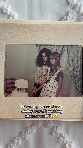Shelley Duvall's 1970 Wedding Album Discovery