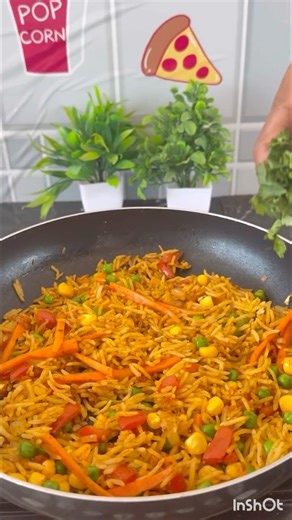 #veg fried rice #subscribers #subscribe #indianfood #shortsfeed #fried rice #healthy rice