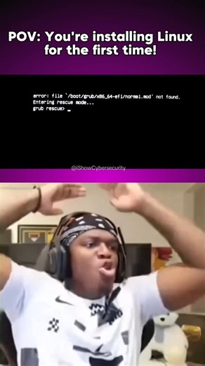 Ghulam Mohiuddin on Instagram: "Why does GRUB Rescue Mode appear? When your system can't locate the necessary boot files, GRUB Rescue Mode is activated. It's a troubleshooting environment that helps manually fix issues like missing or corrupted operating system files. Access partitions, locate boot files, and repair your system directly with GRUB's powerful tools! #CyberSecurity #ethicalhacking #linux #kalilinux #rescuemode Have you ever face this issue"