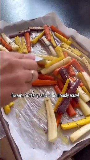 Honey-Roasted Rainbow Carrots 🥕 | Easy Thanksgiving & Holiday Side Dish Recipe