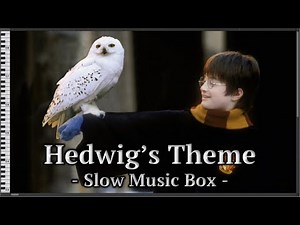 [1 Hour Loop] Hedwig's Theme - Harry Potter [Slow Music Box/MIDI]