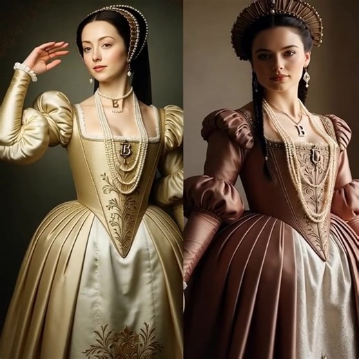 Two Annes (real AI) dropping the hardest dance moves: Real Anne: Tudor grace AI Anne: digital fire Together? Unstoppable 👑💃🤖🪓 Wait for the 3s synced twerk crown flip #TwoAnnesDance #AnneDanceOff #TudorTok #FYP