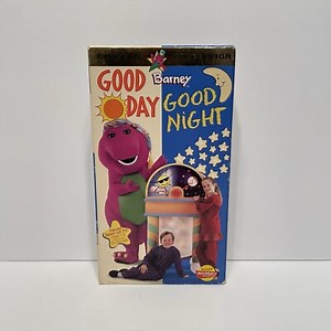 Barney Good Day Good Night Classic Collection VHS 1997 Home Video Lyrick Studios | eBay
