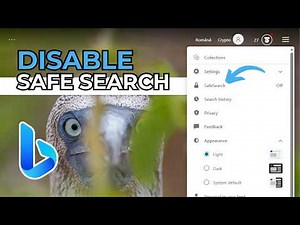 How to Turn Off Bing Safe Search