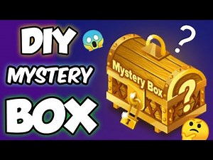 DIY Mystery box 🤩 how to make mystery box #diy