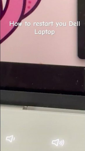 How to restart your dell laptop