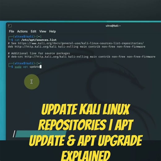 Update Kali Linux Repositories | apt update & apt upgrade Explained