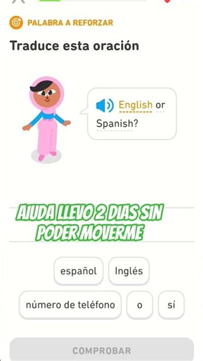 Aiudaaaaaaaaa #funny #animation #duolingo #Duo ‪@duolingo‬ #memes #englishorspanish #aiuda