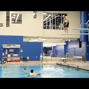 Paralyzed coach takes an exhilarating high dive