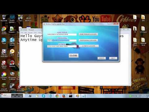 Windows Anytime Upgrade Key!