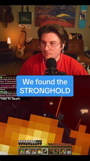 Discovering the Stronghold in Minecraft