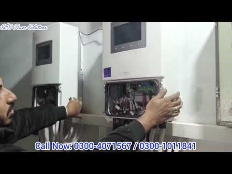 Solis 6kW Inverter Parallel Connection in Pakistan | 12kW Setup
