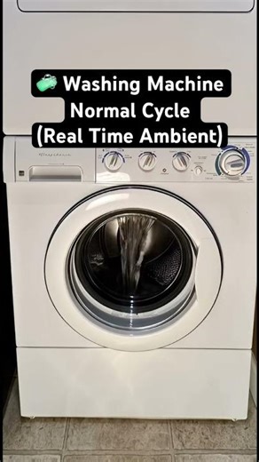 🧼 Washing Machine Normal Cycle (Real Time Ambient)
