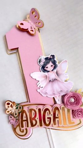 Fairy Cake Topper, Fairy Birthday Theme, Fairy Garden Cake Topper - Etsy