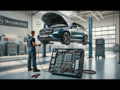 How to Remove and Install the Hermes Control Unit in Mercedes-Benz