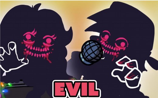 FRIDAY NIGHT FUNKIN' mod EVIL 困难模式 全曲通关！！！