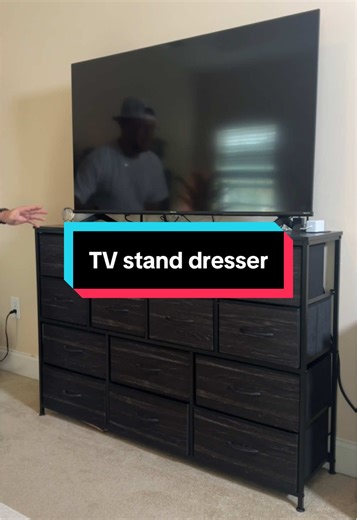 Stylish TV Stand Dresser with Ample Storage Options