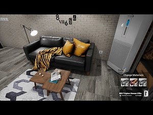 BIG Triplex House Villa - ue4 - Walkthrough