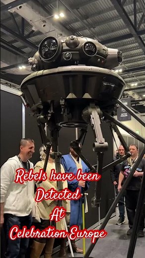 A VERY REAL Imperial Probe Droid Spotted At Celebration Europe