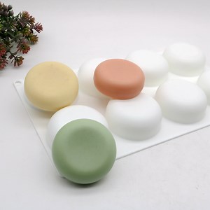 Set of 8 Silicone Oblate Mousse Mold - Pudding, Mousse Cake, Soap, Lotion Bar Making - Etsy