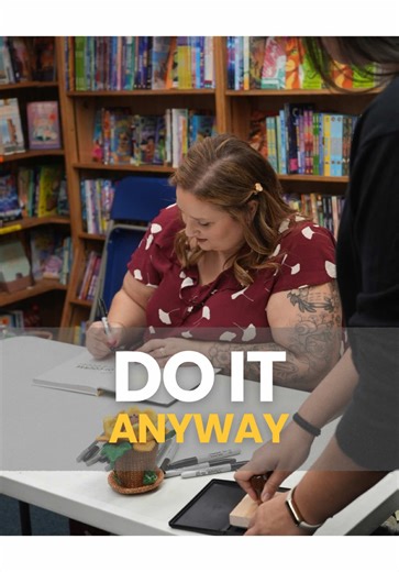 I haven’t talked about this much but ya girl had EXTREME social anxiety for YEARS. I know exactly how paralyzing it can be to do things that feel scary. But please hear me when I say this. You belong. You’re allowed to do something you have never done. It’s okay if you don’t know exactly what to do in every situation. Do it anyway.