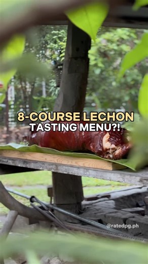 Rated PG | Food & Lifestyle on Instagram: "You’ve seen it on Netflix’s I Love Filipino and now we got to try it ourselves. Chef Claude Tayag’s 8-course lechon experience. Is it worth it? Watch and find out! 🚪 Bale Dutung 📍 Paul Cor., Villa Gloria Subdv., Angeles City 📞 Message or call 0969 574 6400 to reserve!"