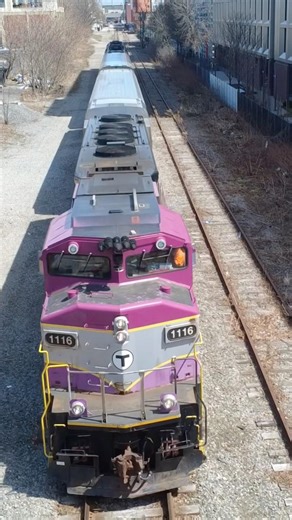 GP40MC 1116 back in Readville switcher service