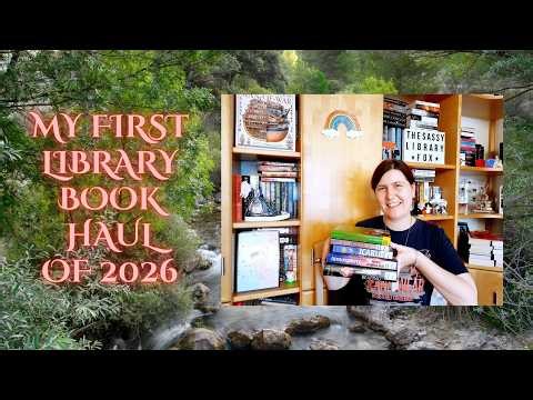 My First Library Book Haul Of 2026 - Finally!