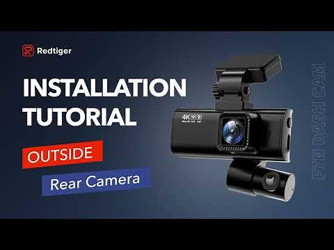 How to install Redtiger f7n rear camera