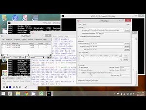 Simulating Protein Using the VMD Graphical Interface to NAMD